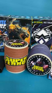 GELASAN N66 BOBIN HIJAU SUPER TERROR SIZE 022 2000 yard tekstur halus berasa untuk turnamen