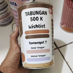 CELENGAN TARGET SMALL 500 RIBU BUKA TUTUP ATAU PERMANEN