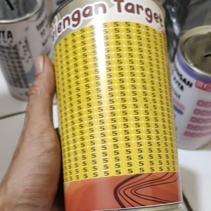 Celengan Target Kecil 3 Juta Free Spidol