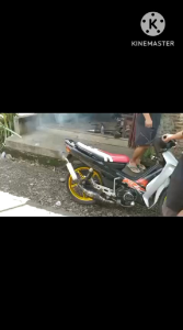 KNALPOT FIZ R KOLONG UNDERBONE Type KALAJENGKING SUARA SUPER GARING