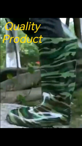 High quality men waterproof rain boots high 38cm/Kasut sawah bendang/Kasut boots kebun(ready stock)