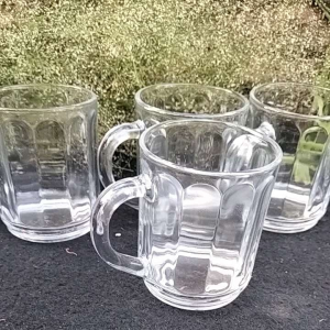 cangkir kopi bahan kaca tebal (6pcs) gelas kopi/gelas kaca