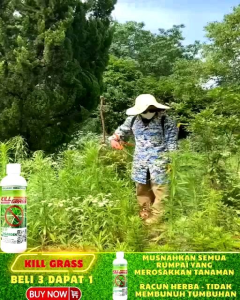 Kill grass herbisida Biologis Beli 3 Gratis 1 Pembasmi Gulma Tanpa Merusak Tanaman Secara Efektif dan Efisien isi (250ml)