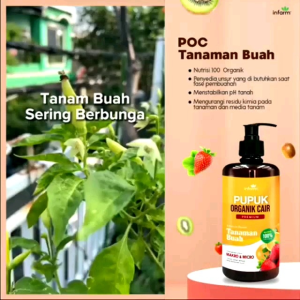 KASFARM - Pupuk Organik Cair Tanaman Buah & Bunga 500mL POC Kompos