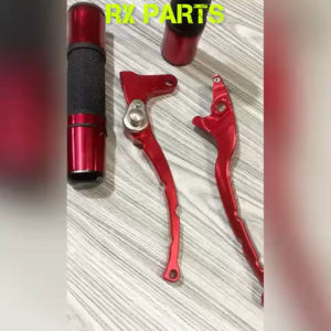 HANDLE REM FULL CNC AEROX 155 - LEXI - FREEGO - FILLANO + HANDGRIP / HANDFAT CNC DENGAN JALU