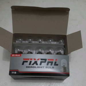 [10 Pcs] Lampu Bohlam Depan Motor T19 12V 25/25W FIXPAL