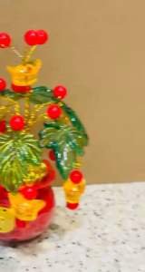 Cây túi tiền thỏi vàng tài lộc