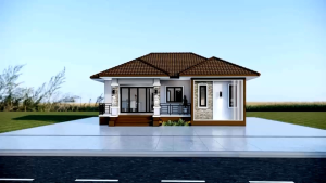 แบบบ้านปั้นหยา 1 ชั้น