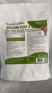 BEECOM-PLUS (1kg) Ăn Khoẻ Nhanh Lớn Mượt Lông Vô Béo Cho Gà Vịt Ngan Heo Và Vật Nuôi Khác