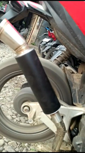 MURAH KNALPOT SAMLONG ORIGINAL DPJ BLACK INLET 38 MM BEAT VARIO MIO SCOOPY NMX PCX AEROX VARIO 160 DLL SARANGAN FULL PROMO
