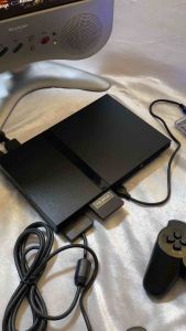 ps2 slim แปลงเล่น2 ระบบเล่นแผ่น+USB แจ้งชื่อเกมส์ที่จะให้ลงใส่ usb ได้