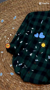 Kemeja Flanel Pria Dan Wanita Lengan Panjang Bahan Import Casual Premium 04