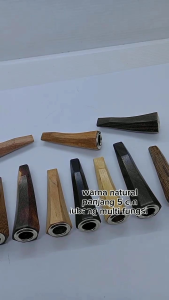 pipa once klokotan varian segi enam 5cm kayu galih asem liwung Cendana setigi gaharu nogosari bajakah kelor emas Fs74