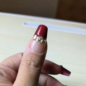 10 PCS PRESS ON NAILS. HANDMADE NAILS SIZE M