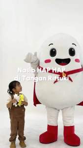 BUMBOO Hap Hap Rice 180 GR | Beras Organik Double Protein Hewani | Bubur Beras MPASI Bayi Anak 6m+