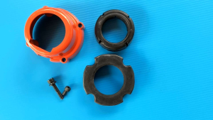 BZอะไหล่ชุดกกหางพร้อมยางกันสั่น +พร้อมน็อตยึด4+2ตัว เครื่องตัดหญ้า รุ่น ฮุสวาน่า 541-RS HUSQVARNA ✓ของแท้