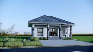 แบบบ้านปั้นหยา 1 ชั้น