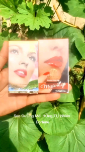 Son dưỡng môi hồng tự nhiên Dorlene Herbal Pink Lip With Ginseng Moisturizing - Dưỡng ẩm và làm hồng môi