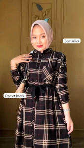 NEW SET TUNIK KOTAK BEST SELLER ONE SET WANITA MUSLIM TERLARIS OOTD WANITA DEWASA KEKINIAN ALLSIZE