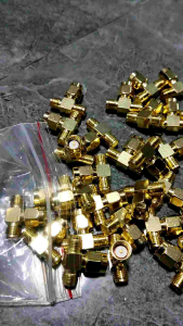 SMA Male to Two SMA Female Connector Splitter Gold Plated Small Electrical Adapter Tools & Home Improvement Category