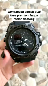 {☆FREE BOX☆} JAM TANGAN FULL METAL G SHOCK WATER RESIST TERJAMIN KULITASNYA