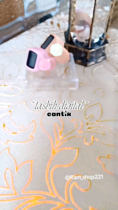 Tasbih Digital Cantik cincin Premium - " Led Ring "  - Souvenir umroh & haji Muslim