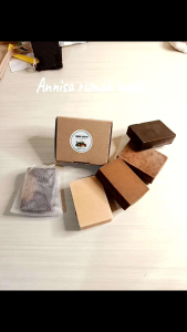 Annisa rumah mode sabun natural ECO enzyme bandling 4 varian goatmilk strawberry coffe sandalwood