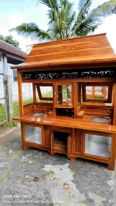 Gerobak Mie Ayam Bakso Joglo Ukir: Solusi Praktis & Portable