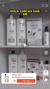 Bộ dầu gội xả Nioxin chống rụng tóc System 1 300mlx2 ( New 2025 )
