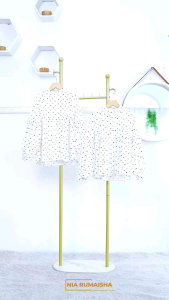 METIA SET TEEN KIDS BY NIA RUMAISHA || MAT. ATASAN CRINKLE MOTIF || MAT. BAWAHAN CELANA JEANS PINGGANG FULL KERUT