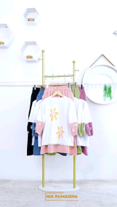 ROSERA SET KIDS - SETELAN ANAK PEREMPUAN BY NIA RUMAISHA || SET ANAK MAT. KATUN COMBAD || BAWAHAN ROK PINGGANG FULL KARET