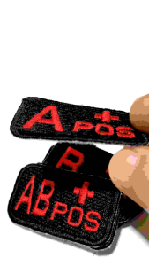medical embroidery patches iron on patches