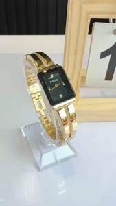 Đồng Hồ Nữ Bulova 97P168 Quartz Size 19 Gold Tone Sunburst