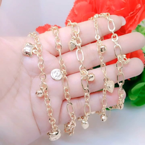 Gelang Tangan Jurai Rantai Simpel Elegan Premium Cocok untuk harian