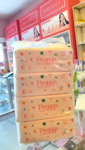 Tisu Wajah Peony 160 Sheet Per Pack I Tissue Facial Hemat Serbaguna
