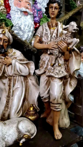 Classic Antique Style Nativity Belen Set 15" inches/13 pcs