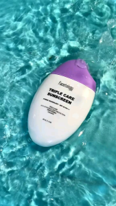 NEW Facetology Triplecare Sunscreen SPF 40 PA +++ Light Protection Brightening Calming 40ml