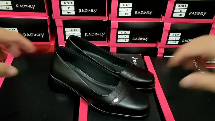 Sepatu Pantofel Wanita Hak 3 cm Kulit size 36 sampai 43