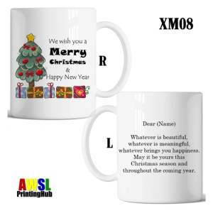 Coffee Mug Ceramic Mug 11oz Christmas Gift Customize Design Personalized with Name