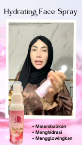 HYDRATING SPRAY DSARS / Spray WAJAH Dsars (free sheetmask)