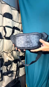 WAISTBAG PRIA WATERPROOF TAS PINGGANG SELEMPANG KEKINIAN