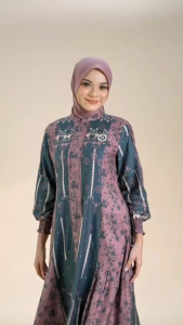 MEZIA SERIES BY Nadheera Luxury gamis dress muslim rayon premium