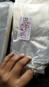 plastik PP bening tebal 06 ukuran 13×20 14×25 13×25 14×20 plastik makanan / plastik snack