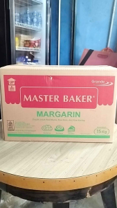 Master Baker Grande 15kg Margarin - 1 Karton Dus Box Margarine
