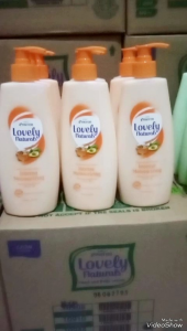 Hand body Lotion EMERON LOVELY NATURAL 400 ML Kombinasi Pink & Orange