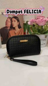 MARIONE - FELICIA FLOOR Dompet Oval 1 Rest Dompet Wanita Premium Quality Multifungsi Pouch Muat Hp Besar dan Uang