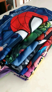 ชุดเด็กเสื้อพร้อมกางเกง ขนาดรอบอก 24-26 ยาว 17 นิ้ว สำหรับเด็ก อายุ 9 เดือนถึง 6 ขวบ น้ำหนัก 10 ถึง 18 กิโลกรัม ผ้าไมโครลายการ์ตูนสกรีน สีสันสดใส ดูแลง่ายสามารถซักมือซักเครื่องได้ ลายน่ารัก ผ้านุ่มใส่สบาย ราคาสุดค้ม  สำหรับเด็ก อายุ 9 เดือน - 6 ขวบ