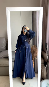 GAMIS MUSLIMAH PAYET CRINKEL IMPORT 7910 MV