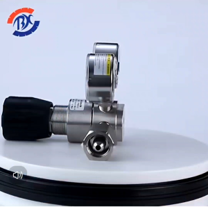 Van giảm áp khí tinh khiết van giảm áp khí tiêu chuẩn van giảm áp chống ăn mòn