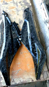 Sambungan Body Samping XMAX Karbon Forget